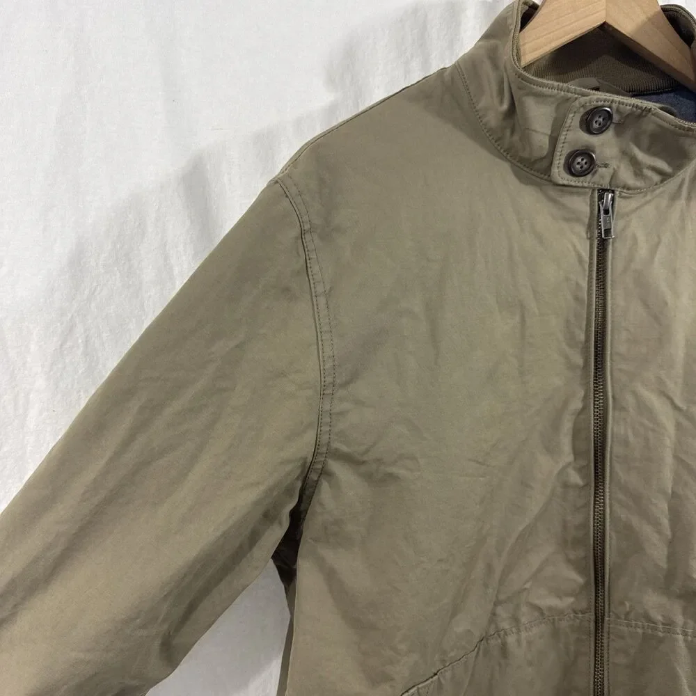 J. Crew Cruiser Herrington Green Jacket Mens Sz M Barn Preppy Old Money Barn